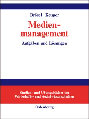 cover image of Medienmanagement